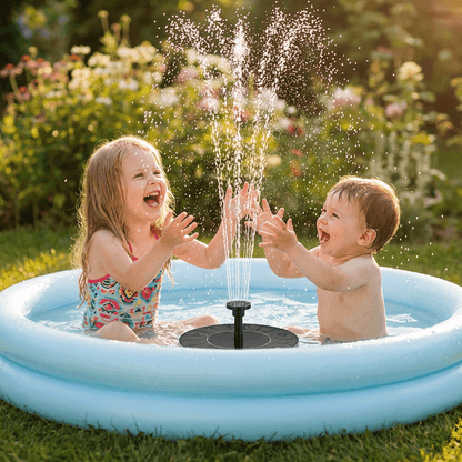 BUBBLOO™ Solar Powered Outdoor Fountain
