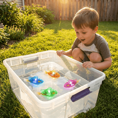 BUBBLOO™ Led Fish 4-pack